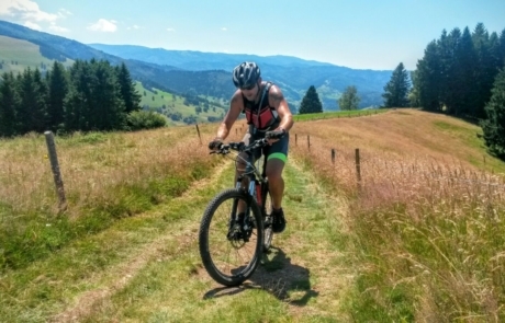 Mountainbiken mit Belchenradler