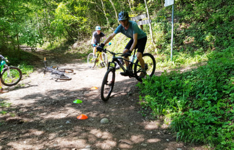 Spitzkehre MTB Fahrtechnik