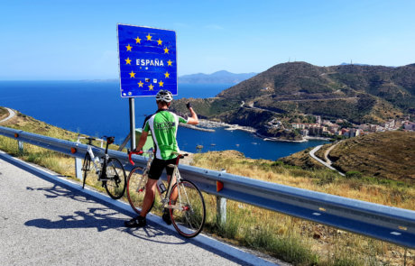 Roadbike trip to the boarder between France and Spain